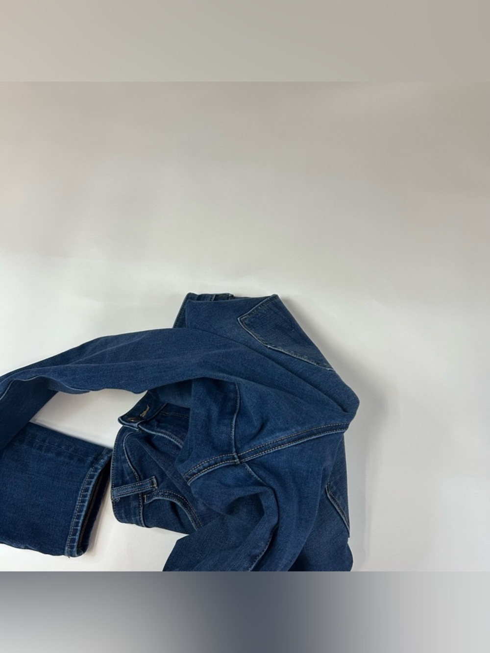 American Eagle Women’s Size 14 Super Hi Rise Jegging Jeans Dream Dark Wash #0573 - Picture 10 of 13